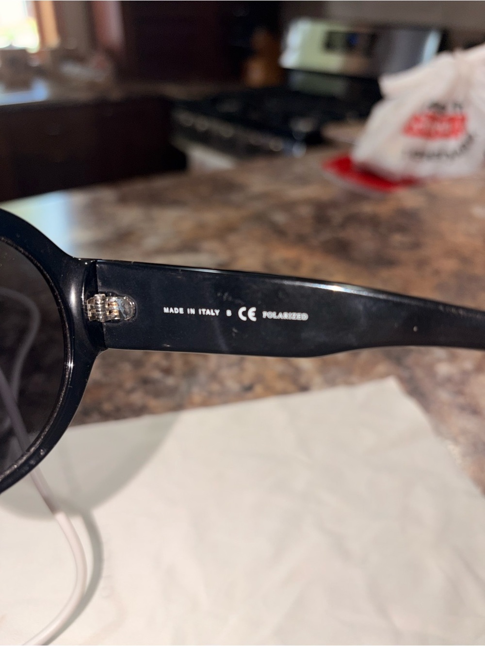 CHANEL Black Round Sunglasses - Picture 9 of 10